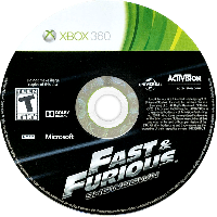 Fast & Furious: Showdown PAL Xbox 360  box art